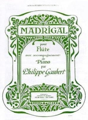 Madrigal, Philippe GAUBERT | Suono Flauti