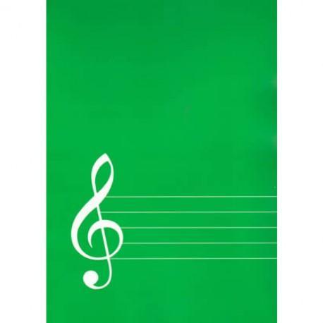 Quaderno 10 pentagrammi con interlinea | Suono Flauti