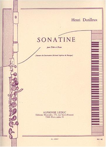 Sonatine - Henri Dutilleux | Suono Flauti