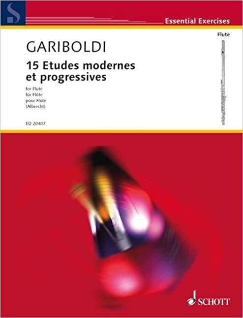 15 Etudes modernes et progressives, Essential Exercises - Giuseppe Gariboldi | Suono Flauti