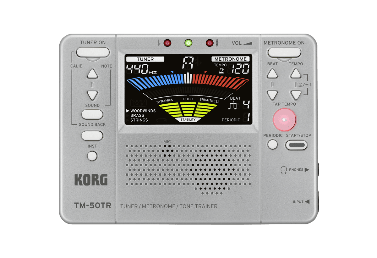 TM-50TR-SL Metronomo e Accordatore con Tone Trainer | Suono Flauti