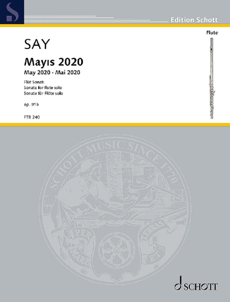 May's 2020 op. 91b, Say | Suono Flauti
