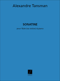 Sonatine - Alexandre Tansman | Suono Flauti