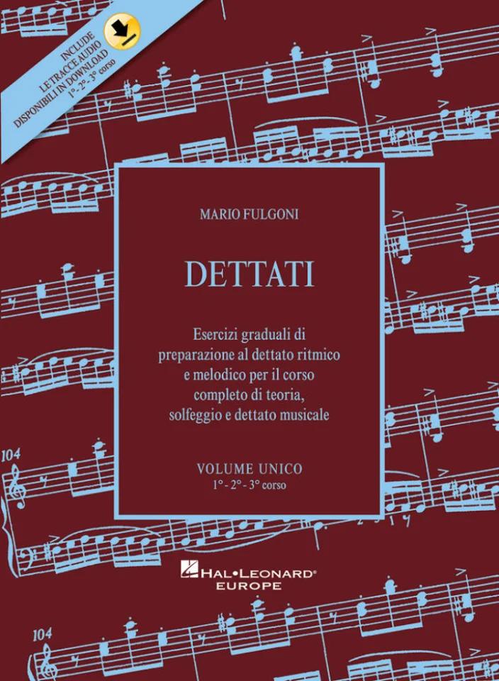 Dettati Volume Unico Allegati, I, II e III Corso - Mario Fulgoni | Suono Flauti