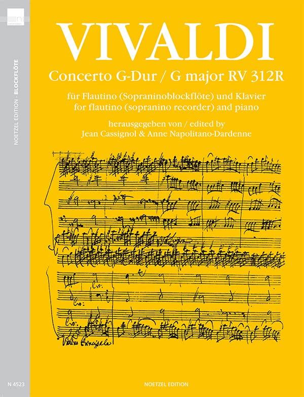 Concerto G-Dur, RV 312R - Antonio Vivaldi | Suono Flauti