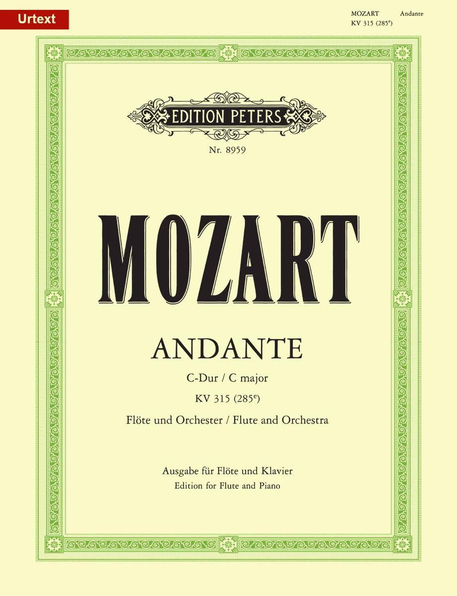 Andante in C-Dur KV315  - Wolfgang Amadeus Mozart | Suono Flauti