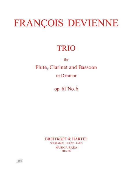 Trio in d op. 61 Nr. 6 - François Devienne | Suono Flauti