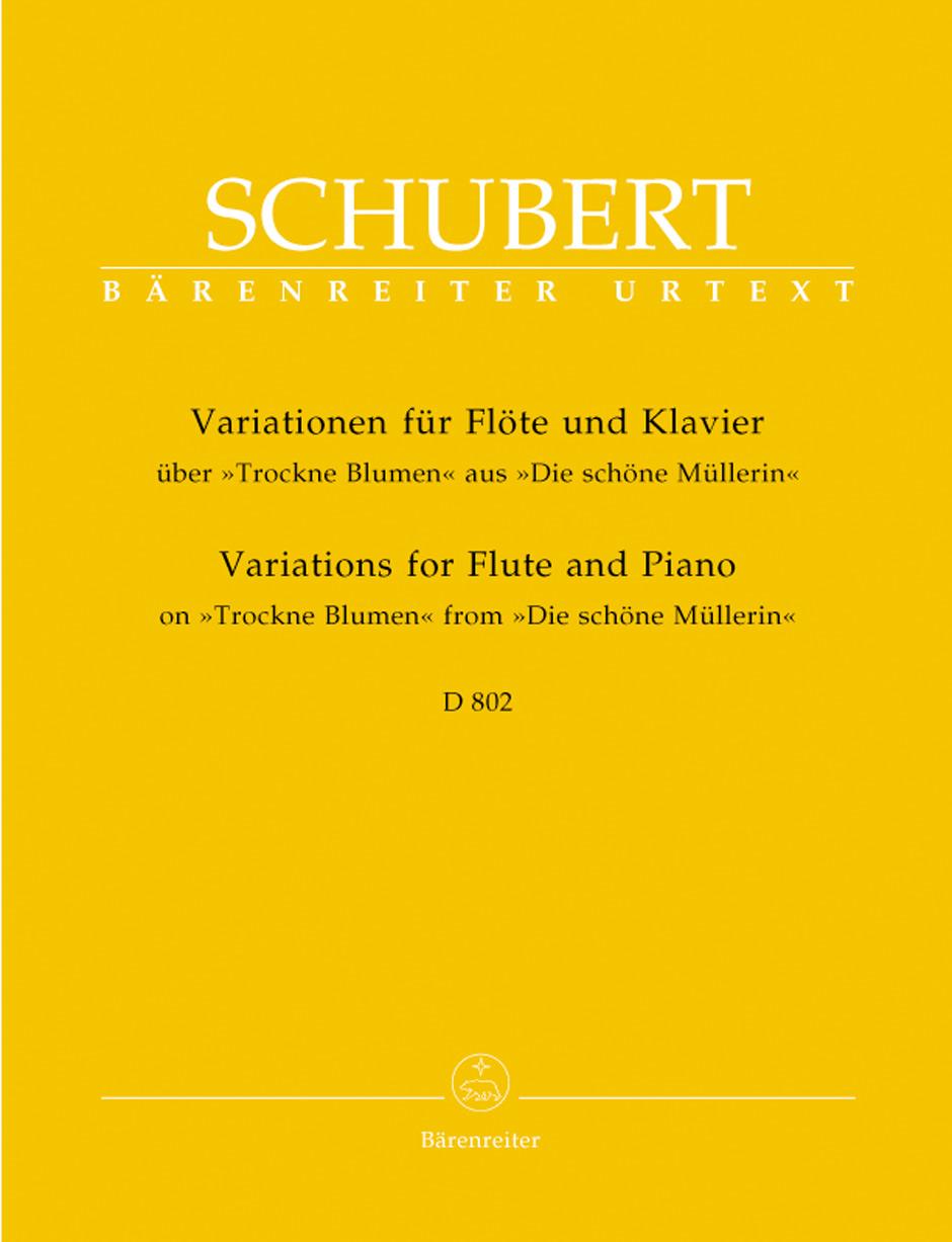 Variations For Flute & Piano On 'Trockne Blumen' - Franz Schubert | Suono Flauti