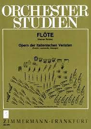 Orchesterstudien, Puccini, Leoncavallo, Mascagni | Suono Flauti