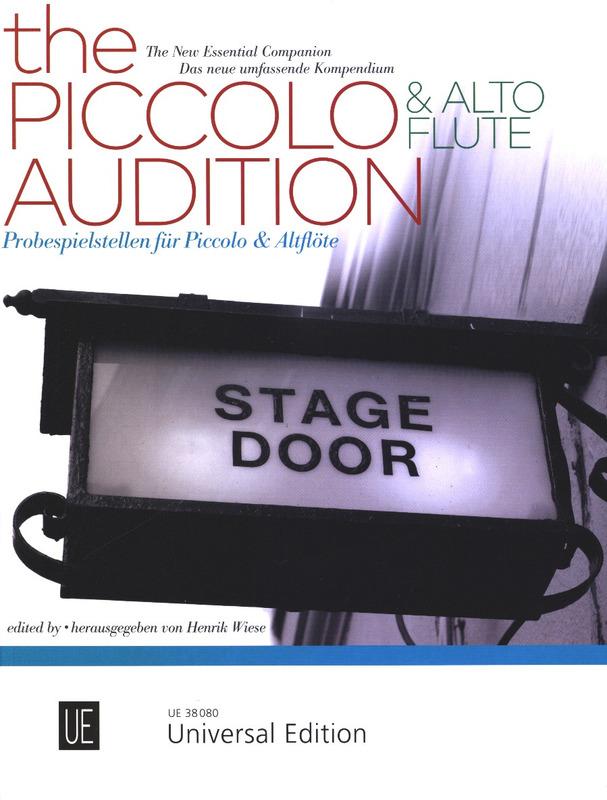 The Piccolo and Alto Flute Audition, The New Essential Companion | Suono Flauti