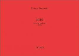 Midi, Due Pezzi Per Flauto (1989) - Franco Donatoni | Suono Flauti