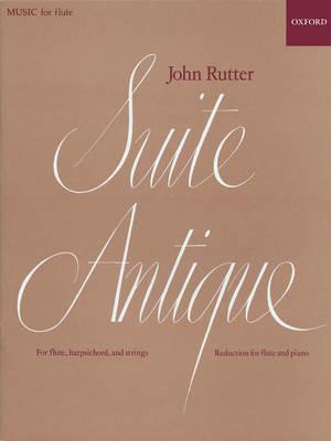 Suite Antique For Flute And Piano - John Rutter | Suono Flauti