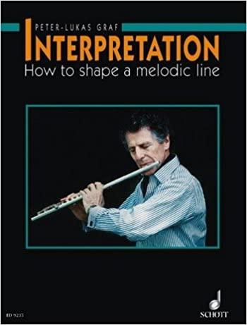 Interpretation, How to shape a melodic line - Peter-Lukas Graf | Suono Flauti