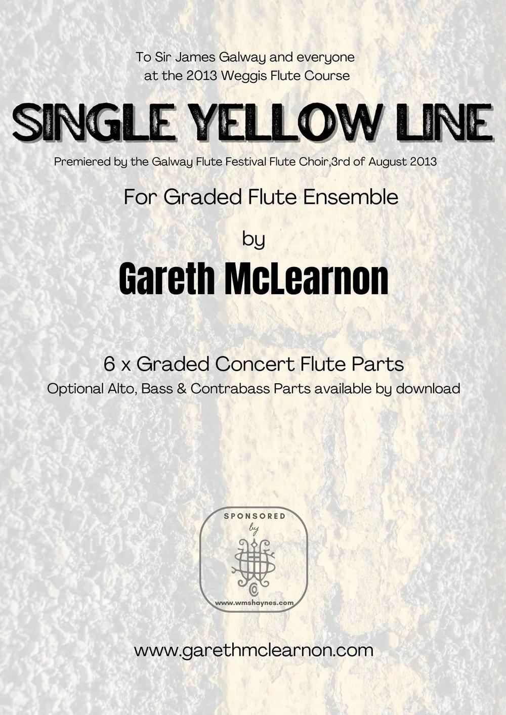Single Yellow Line - Gareth McLearnon | Suono Flauti