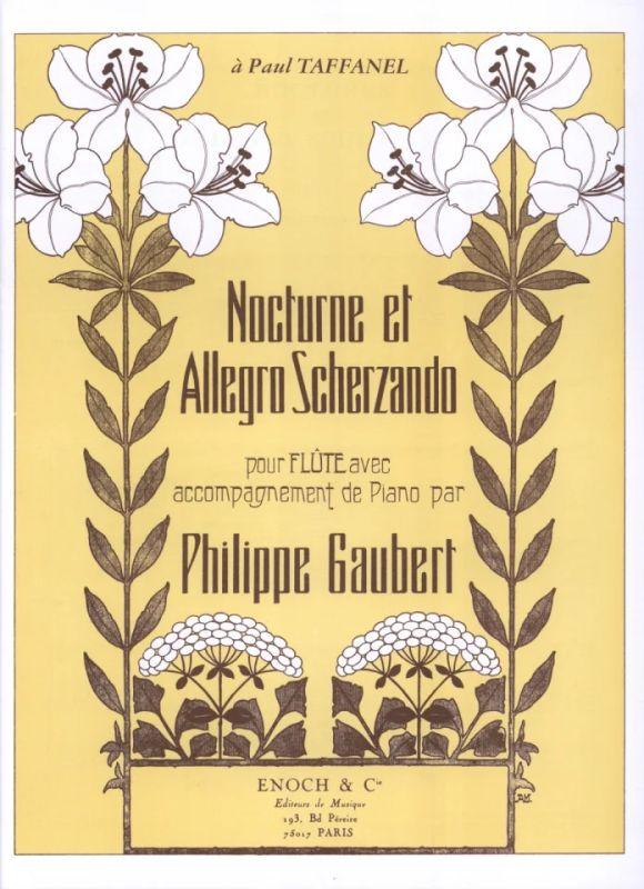 Nocturne et Allegro Scherzando, Philippe GAUBERT | Suono Flauti